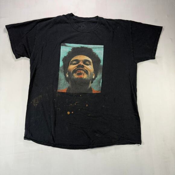 Black The Weeknd After hours Abel Tesfaye tee - Picture 1 of 5